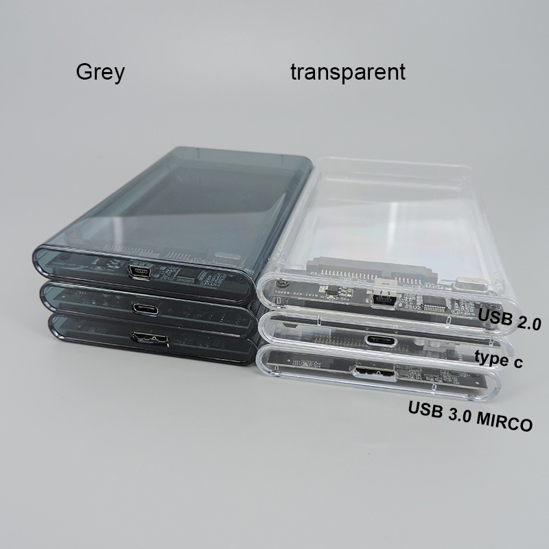 Portable Ssd Enclosure - External hd case 2.5 SATA to