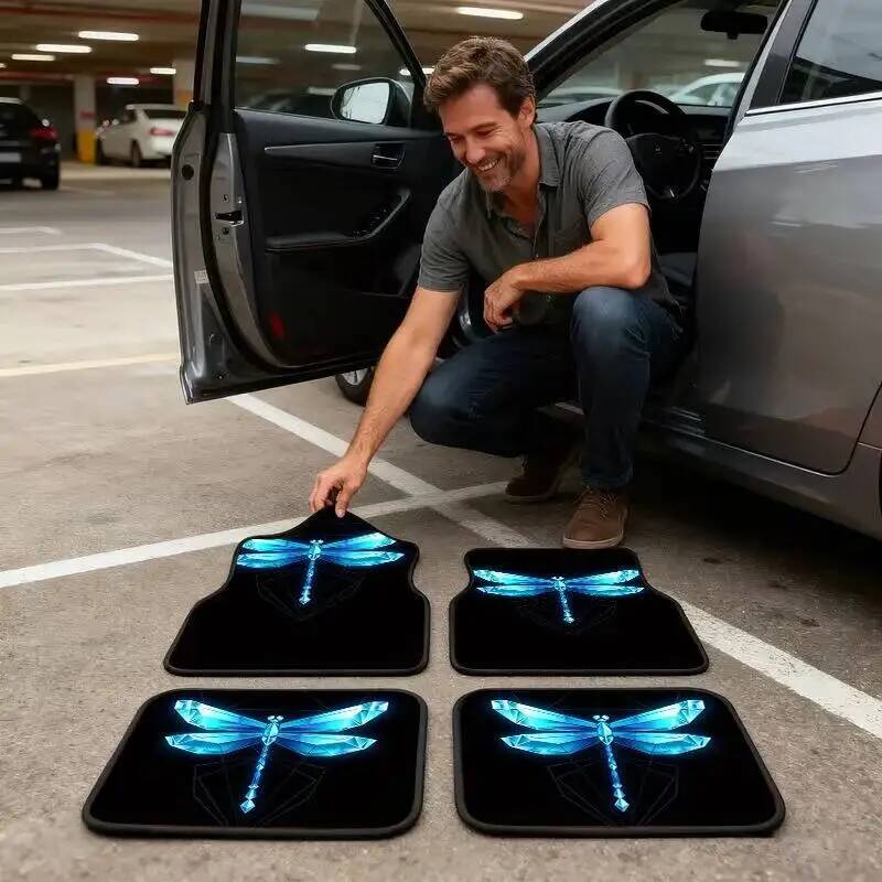 4Pcs Blue Crystal Dragonfly Bl - Universal Tech Accessories incelemesi ve fiyatı