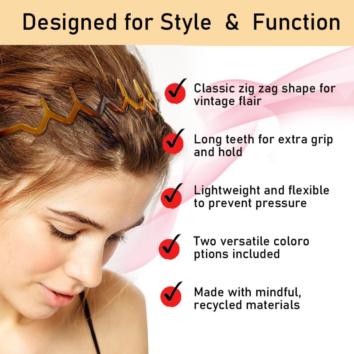 Zig Zag Headbands, Recycled Pl - Tech Accessories For Men incelemesi ve fiyatı