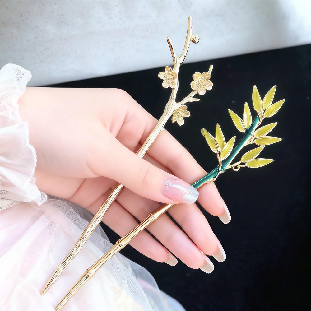 Enamel Alloy Hairpin For Women - Tech Accessories For Women incelemesi ve fiyatı