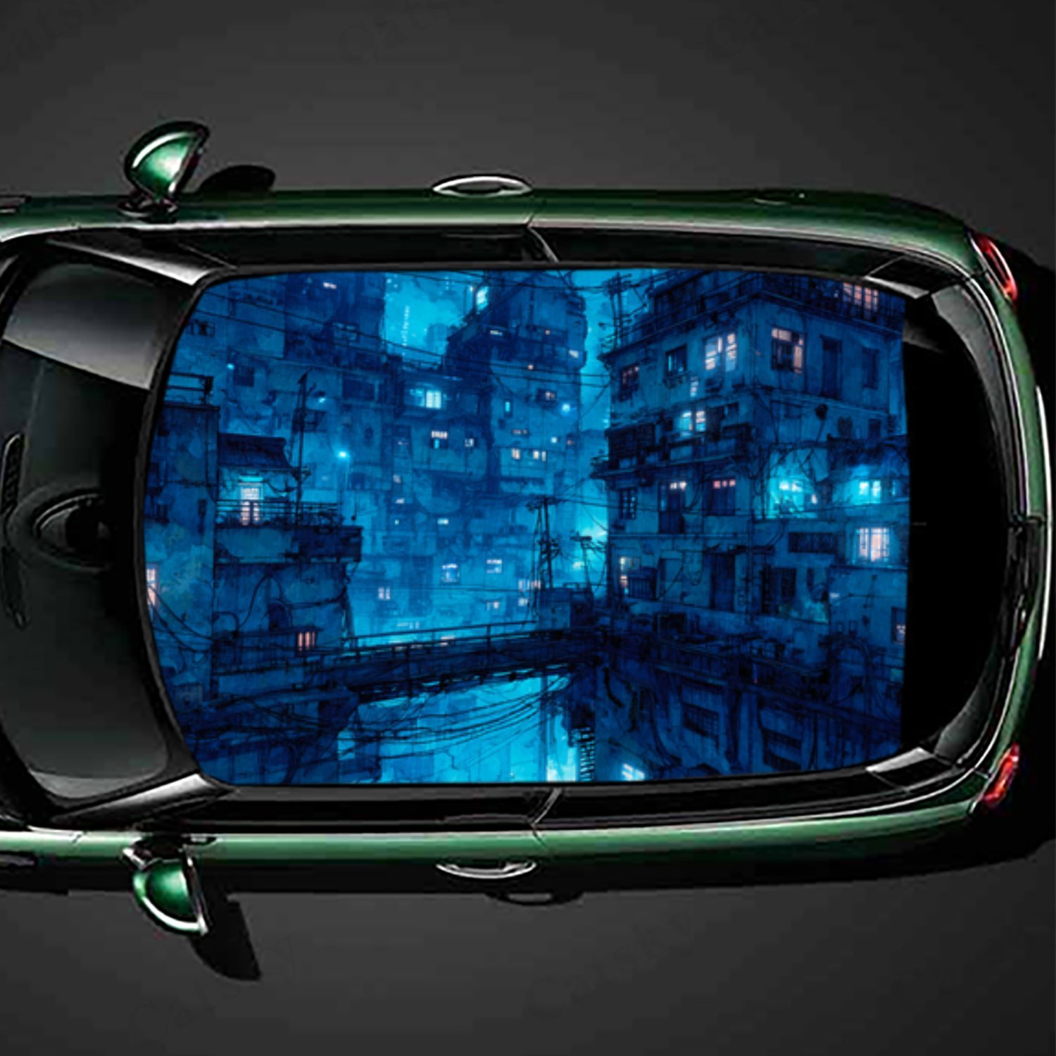 Futuristic Blue Cyberpunk Tech - Tech Accessories For Car incelemesi ve fiyatı