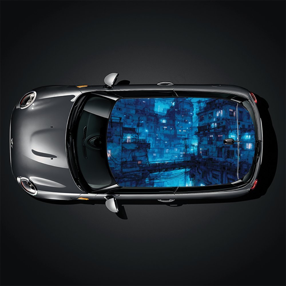 Futuristic Blue Cyberpunk Tech - Tech Accessories For Car incelemesi ve fiyatı