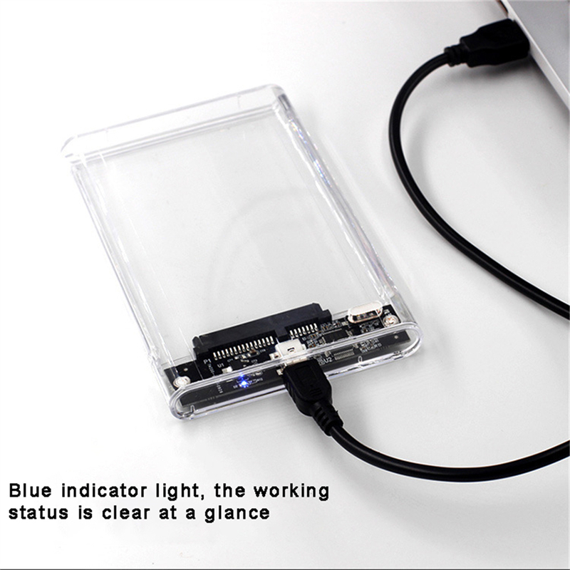Transparent HDD Case HDD Enclo - Portable Ssd Enclosure incelemesi ve fiyatı