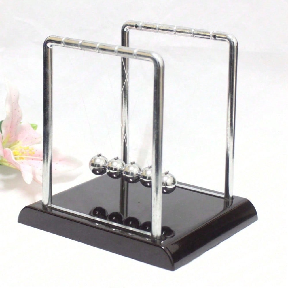 Black Metal Newton's Cradle Ba - Tech Accessories Usa incelemesi ve fiyatı