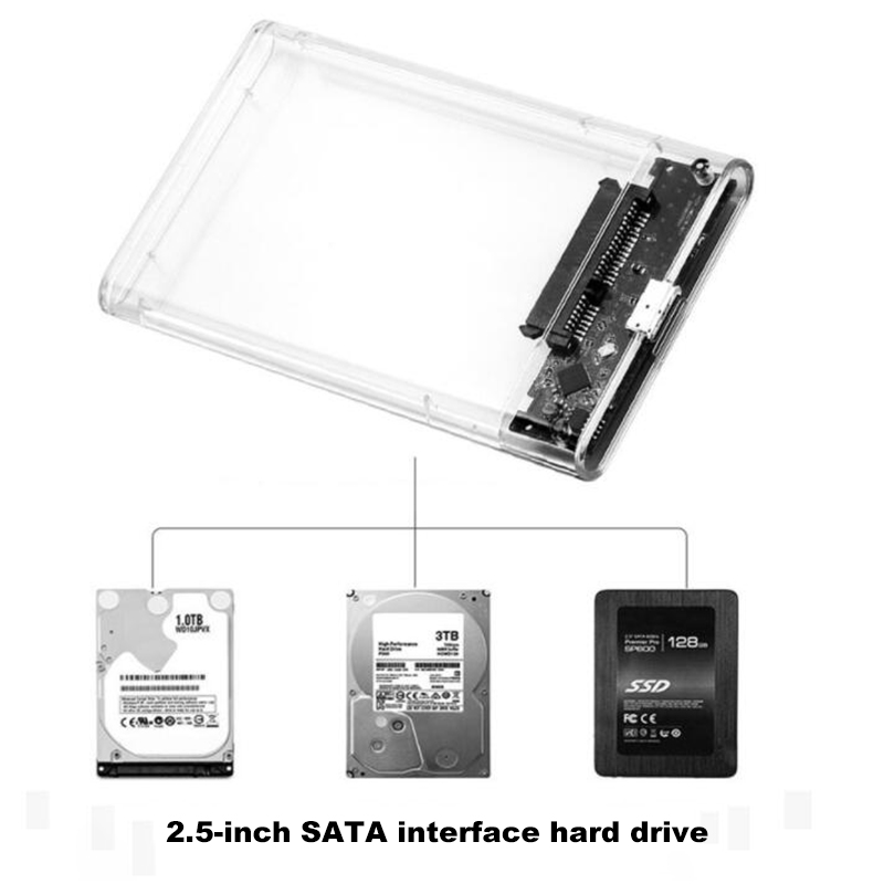 External hd case 2.5 SATA to U - Portable Ssd Enclosure incelemesi ve fiyatı