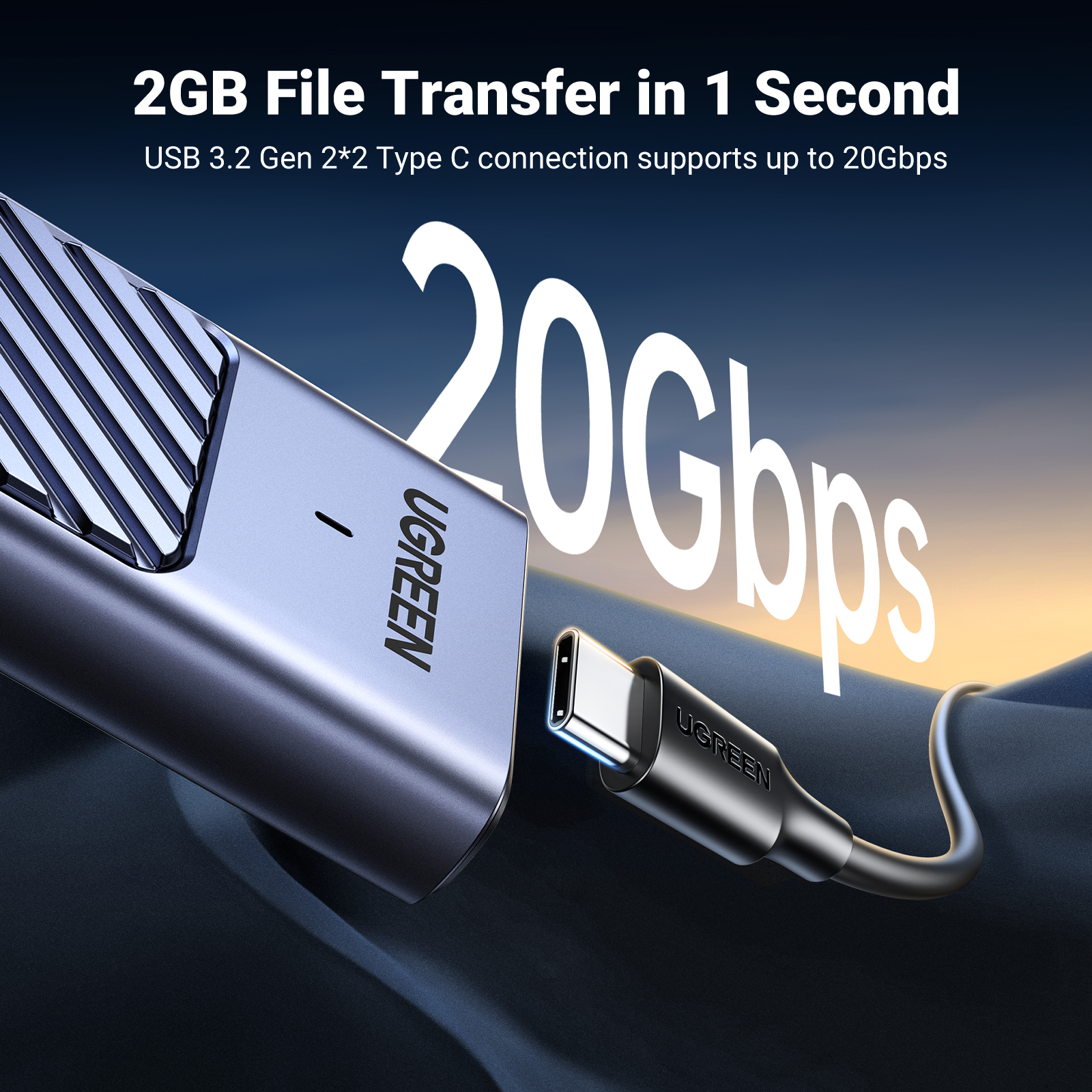 UGREEN M2 SSD Case M.2 NVMe SA - Portable Ssd Enclosure incelemesi ve fiyatı
