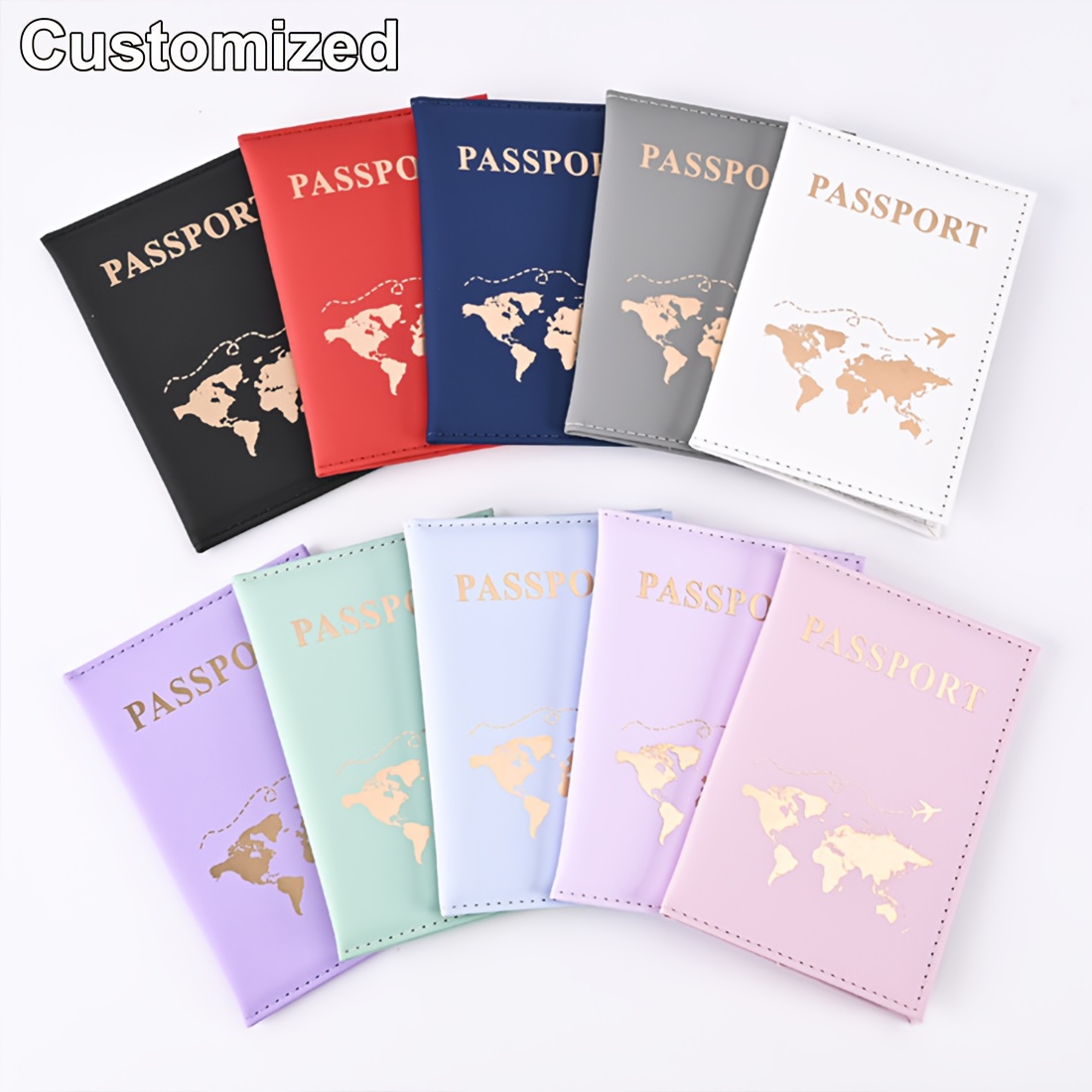 Custom Name World Map Passport - Useful Tech Accessories incelemesi ve fiyatı