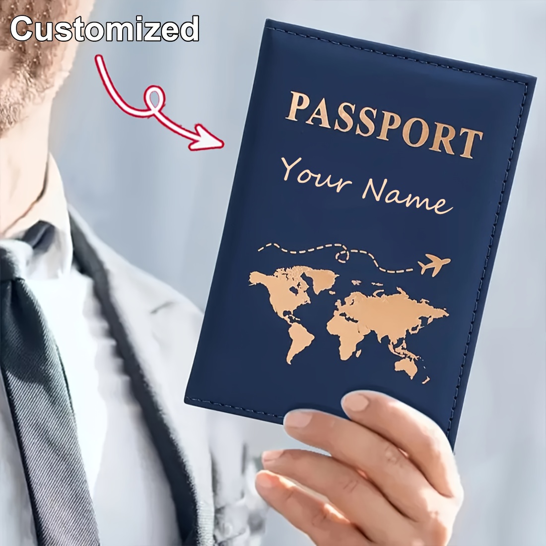 Custom Name World Map Passport - Useful Tech Accessories incelemesi ve fiyatı