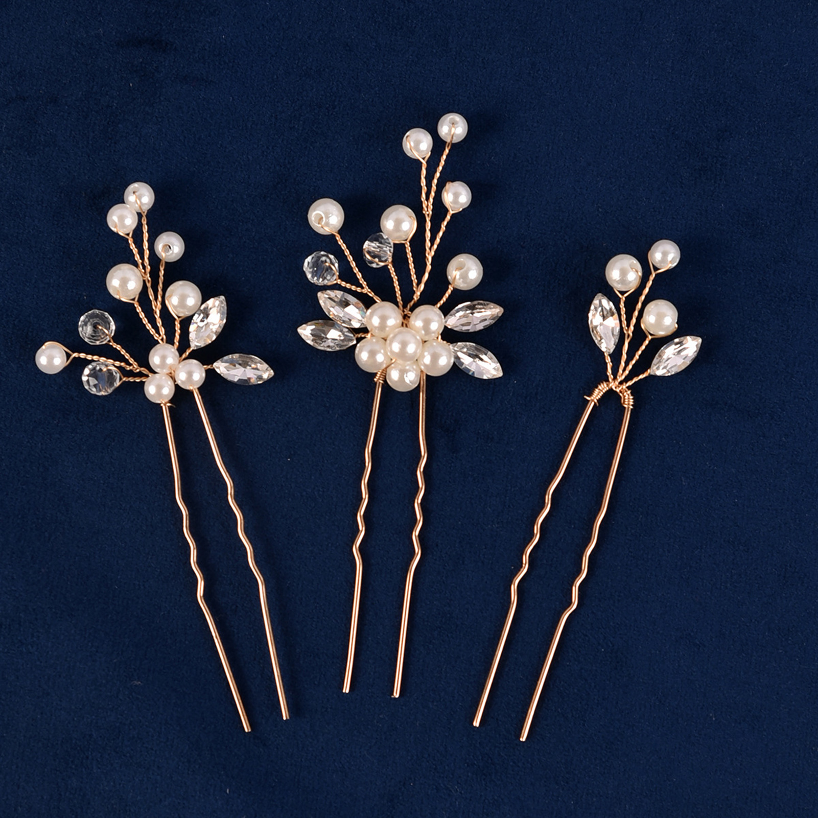 3pcs Bride Hairpin Trendy Hair - Tech Accessories For Women incelemesi ve fiyatı