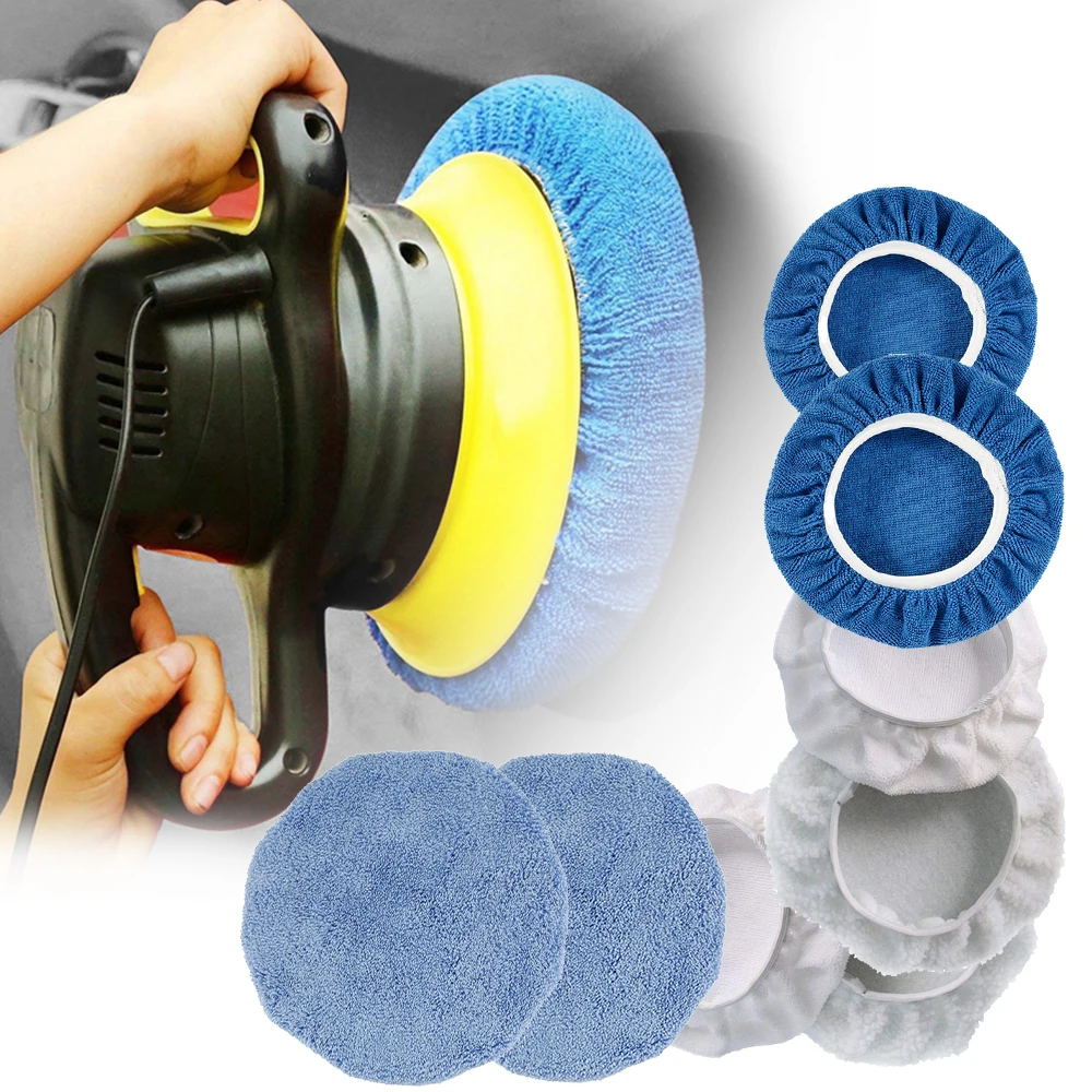 8Pcs Car Microfiber Polisher P - Tech House Accessories incelemesi ve fiyatı