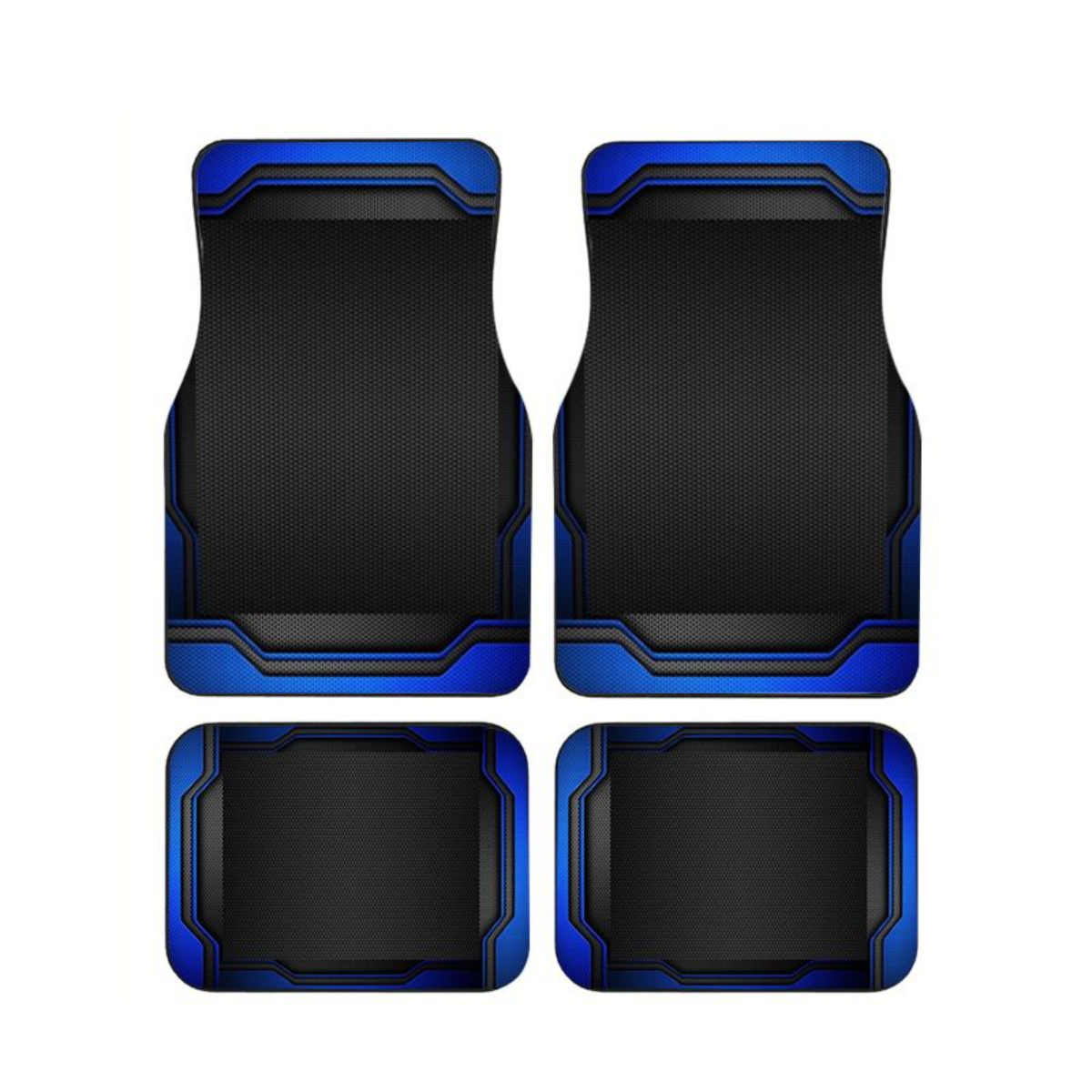 4pcs Blue Black Tech Geometric - Universal Tech Accessories incelemesi ve fiyatı