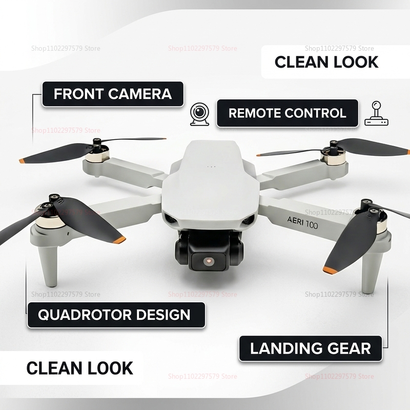 Mini Dronеs Aeri100 8K Profess - Tech House Accessories incelemesi ve fiyatı