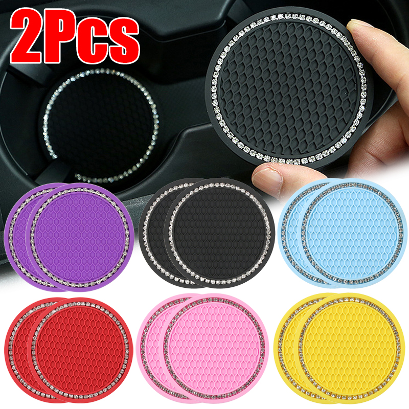 1/2Pcs Car Coaster Water Cup H - Tech Accessories For Car incelemesi ve fiyatı