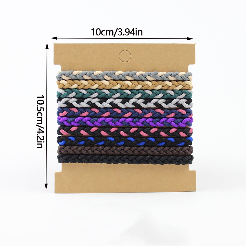 10pcs Boho Hair Ties Bracelets - Tech Accessories For Men incelemesi ve fiyatı