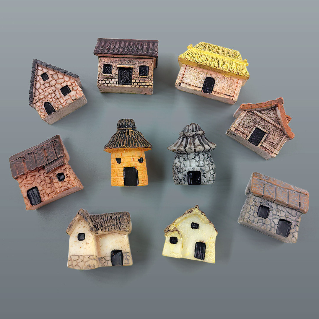 Mini Small House Figurine Resi - Tech House Accessories incelemesi ve fiyatı