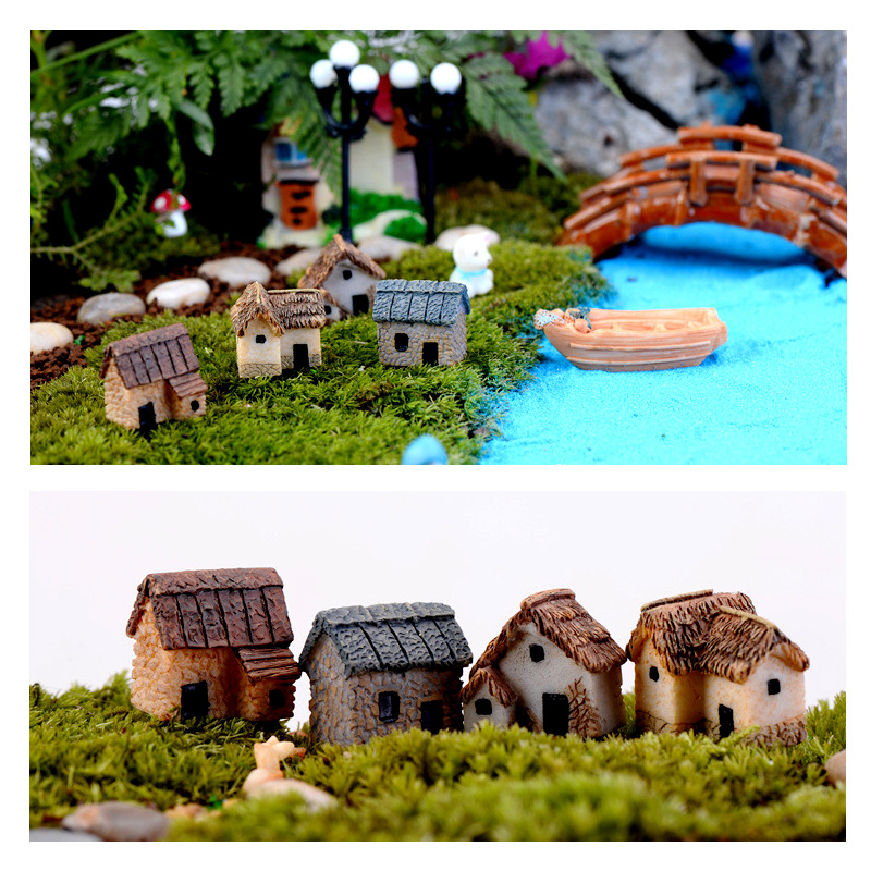 Mini Small House Figurine Resi - Tech House Accessories incelemesi ve fiyatı
