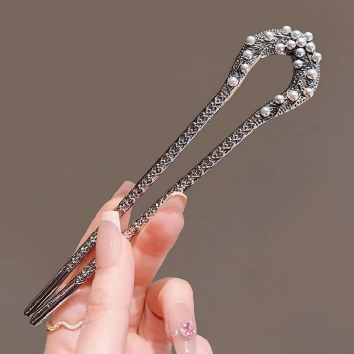 New Pearl U Shaped Hairpin For - Tech Accessories For Women incelemesi ve fiyatı