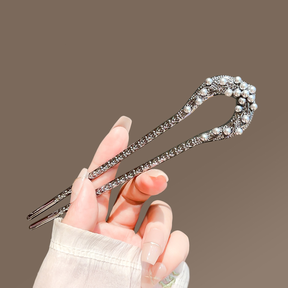 New Pearl U Shaped Hairpin For - Tech Accessories For Women incelemesi ve fiyatı