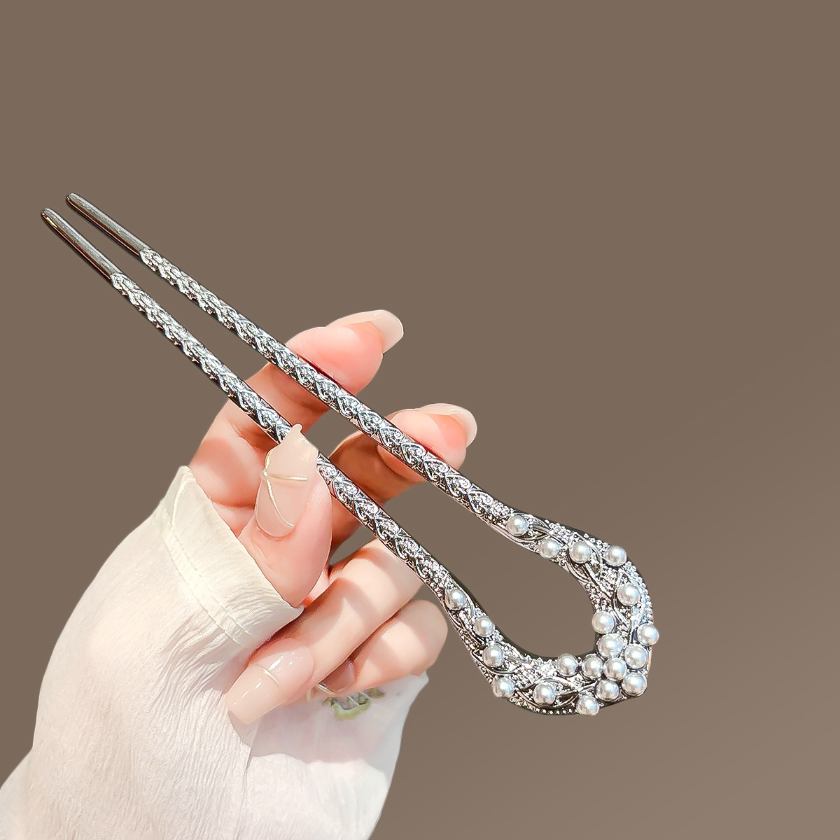 New Pearl U Shaped Hairpin For - Tech Accessories For Women incelemesi ve fiyatı