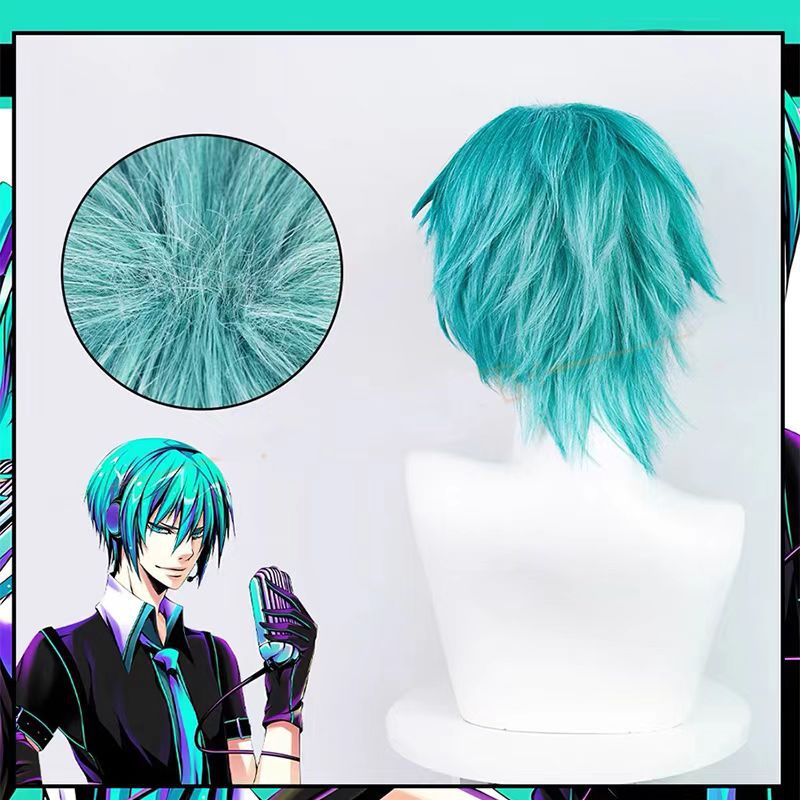 Mikuo Cosplay Wig Anime Miku B - Tech Accessories For Men incelemesi ve fiyatı