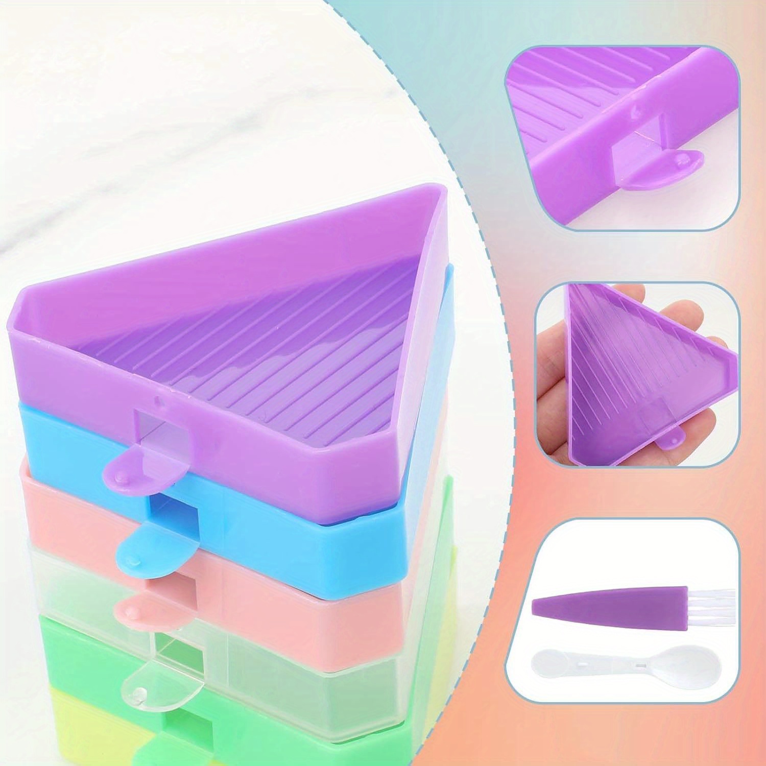 9PCS New Diamond Painting Tray - Useful Tech Accessories incelemesi ve fiyatı
