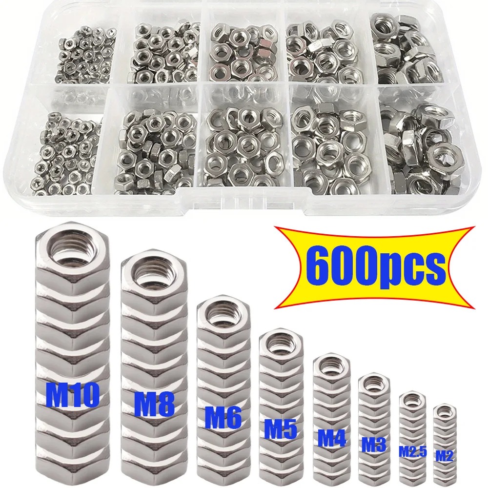 600 pcs M2-M10 Stainless Steel - Tech House Accessories incelemesi ve fiyatı