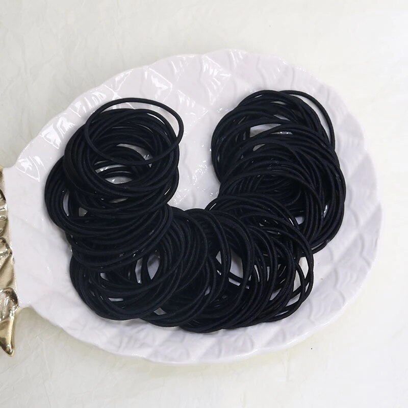 100PCS/Set Hair Ties Elastic R - Tech Accessories For Men incelemesi ve fiyatı