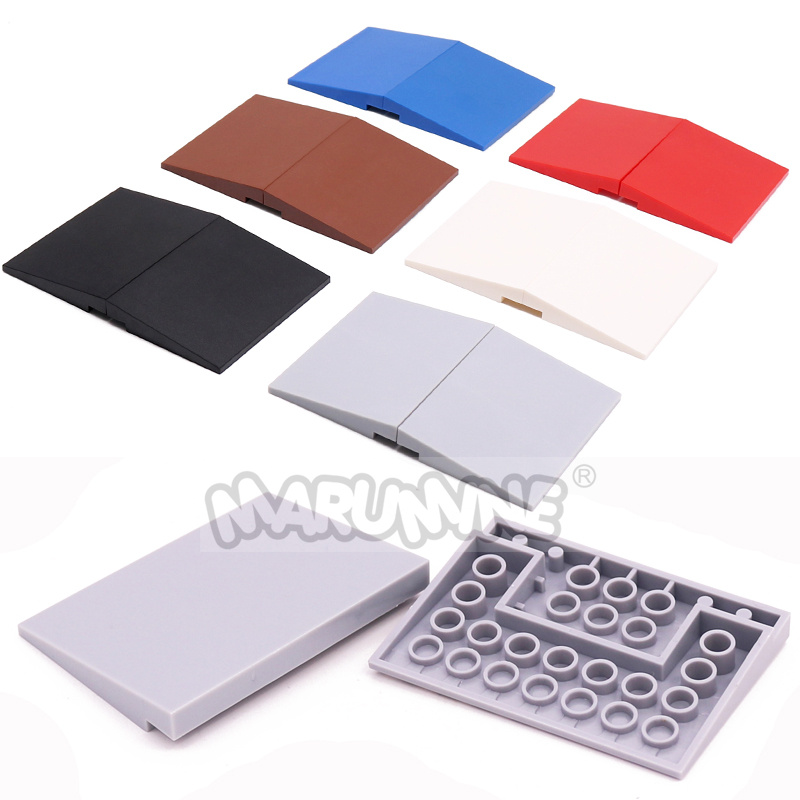 10PCS MOC City Brick Roof 6x8  - Tech House Accessories incelemesi ve fiyatı